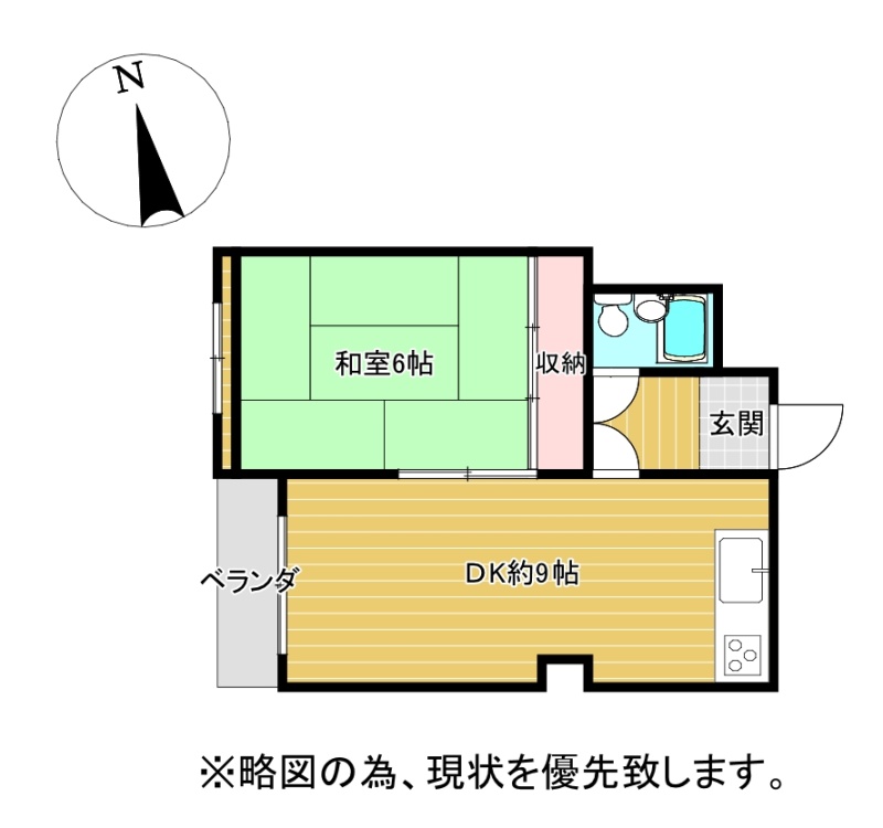 間取り図です。