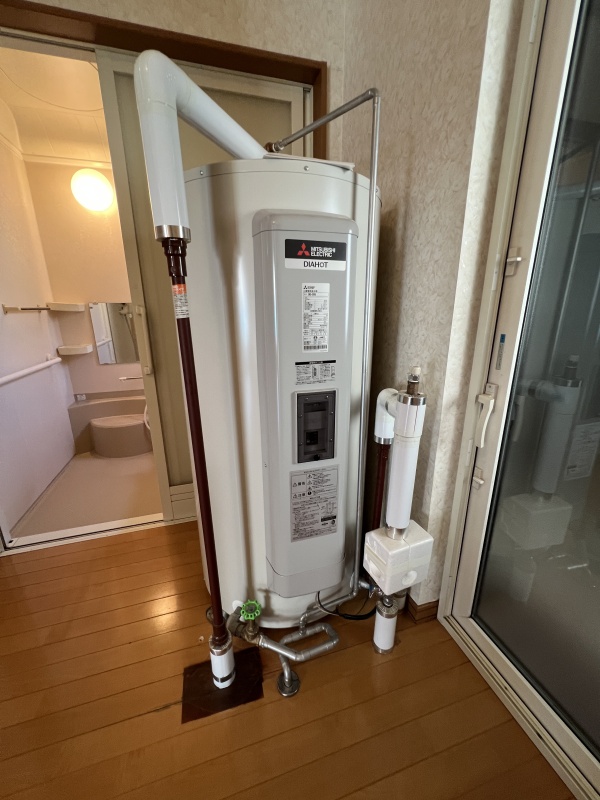 2023年に交換済みの電気温水器を完備！購入後の初期費用も抑えられ、長期間安心してお使いいただけます。