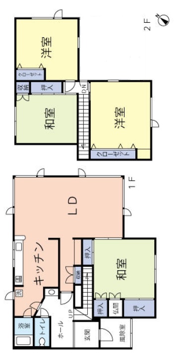 生活動線を考慮した、ご家族で暮らしやすい間取りです