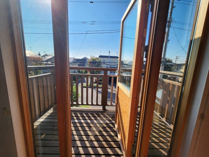 開放感のあるバルコニーを備えた住まい♪