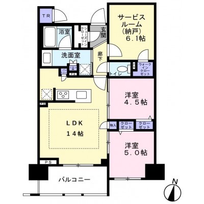 納戸や各部屋収納、パントリー、カップボードなど収納充実