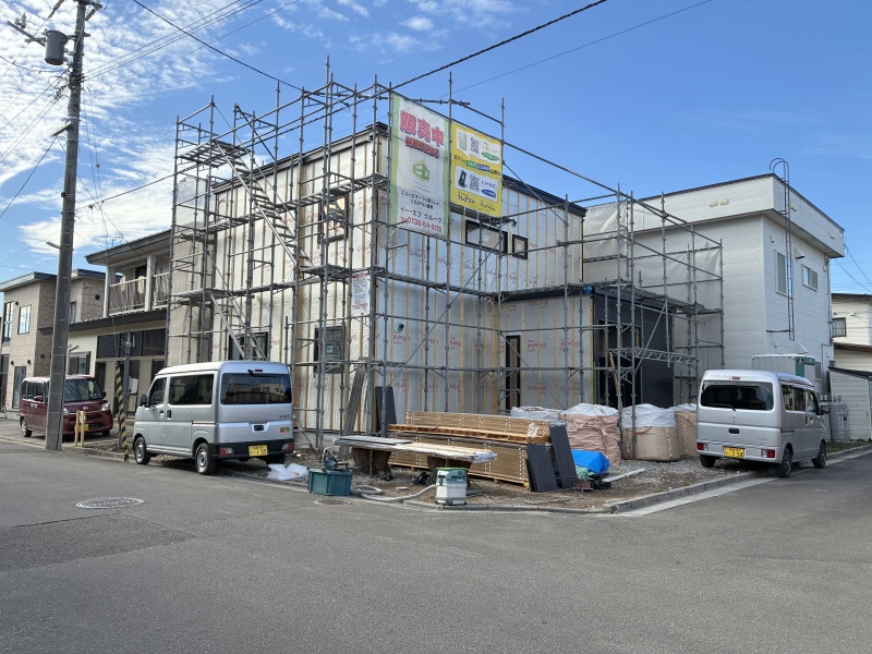 現在、建築中です（2026/10/20）