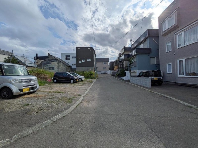 敷地前の前面道路です！
