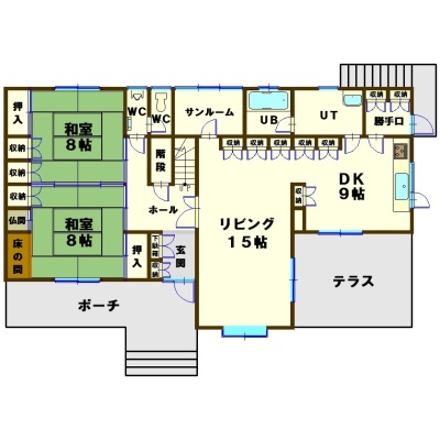1階　間取図！