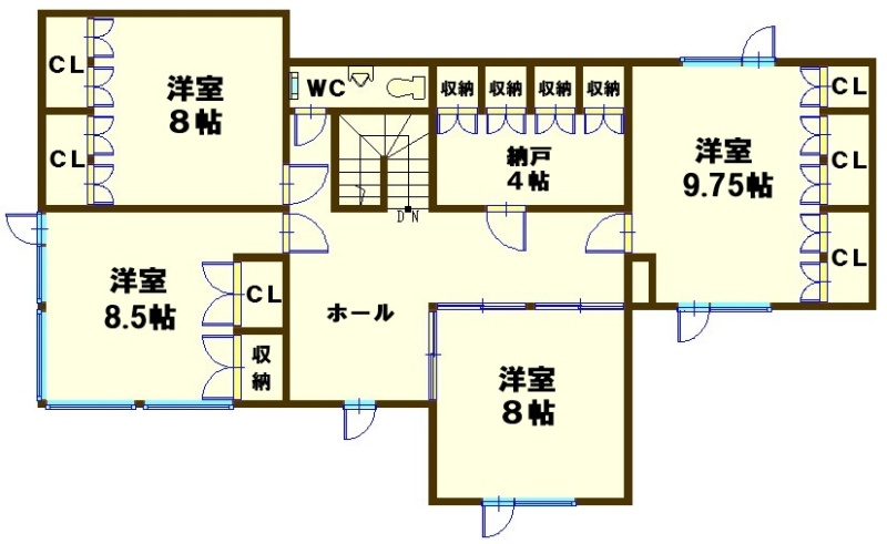 2階　間取図！