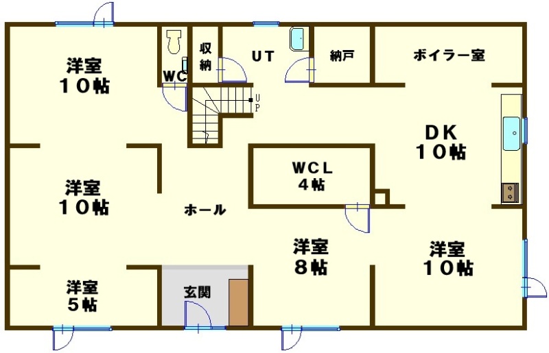 地下1階　間取図！