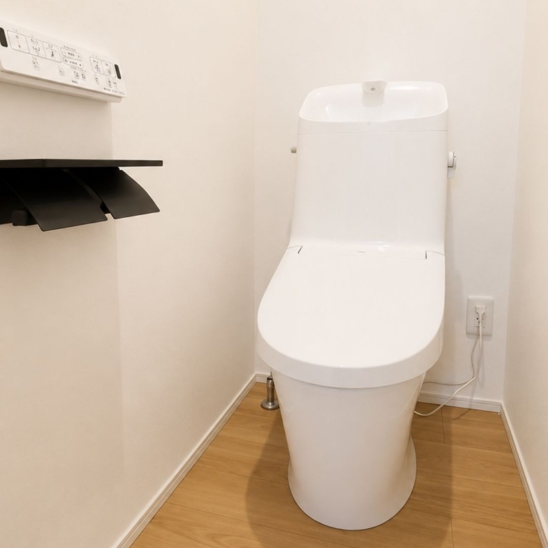 2階トイレ付きの物件になります