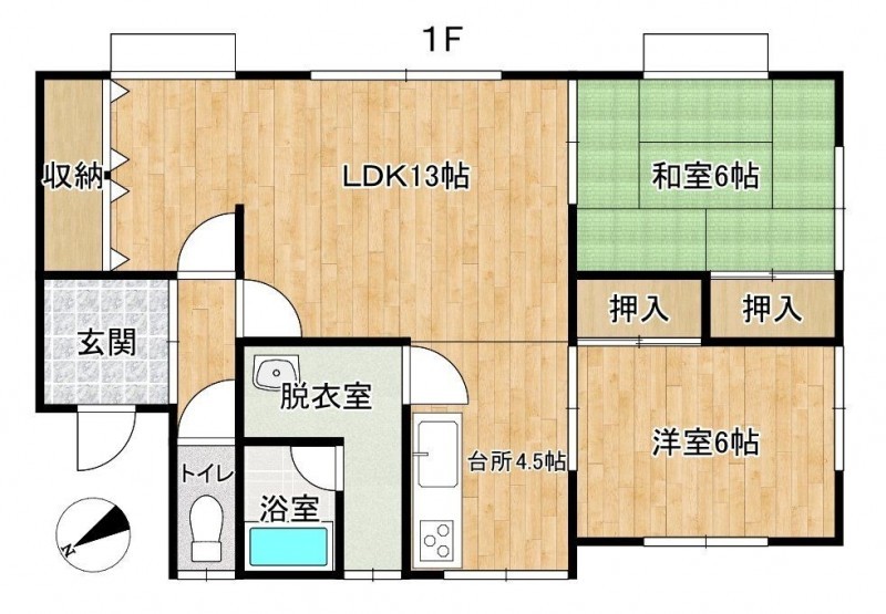 【現況　間取図】