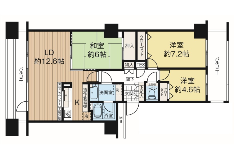 間取りです！