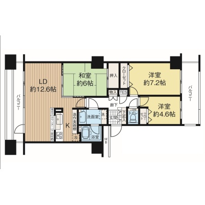 間取りです！