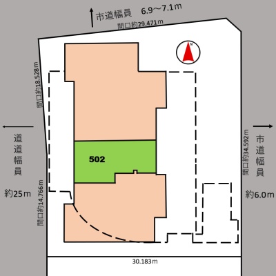 東西両方のバルコニーに面しています！