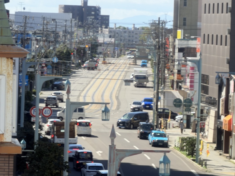 ベランダから本町方面の視点です！