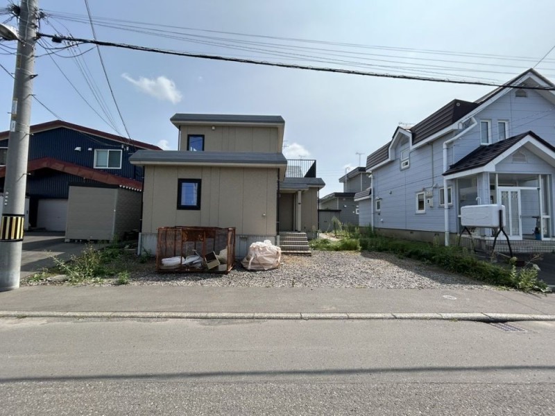 【リフォーム中　外観】