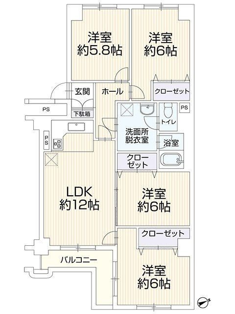 【間取図】