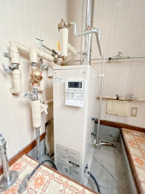 【リフォーム中】ボイラーです。2023年製造です。