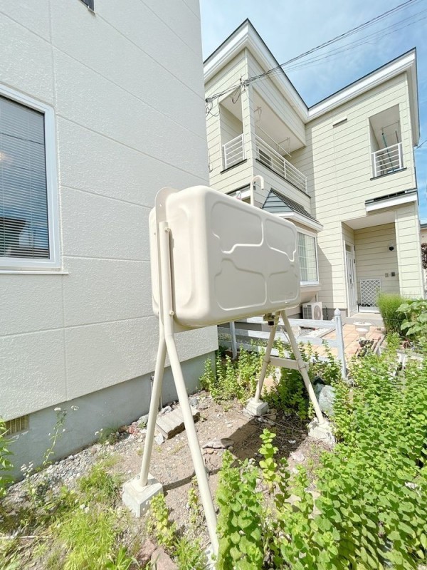 【リフォーム中】灯油タンクです。