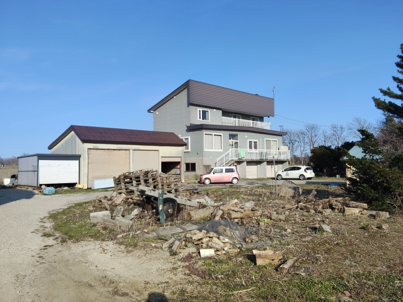 南幌町倉庫月戸建て