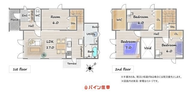 家族におすすめな4LDKタイプの間取り