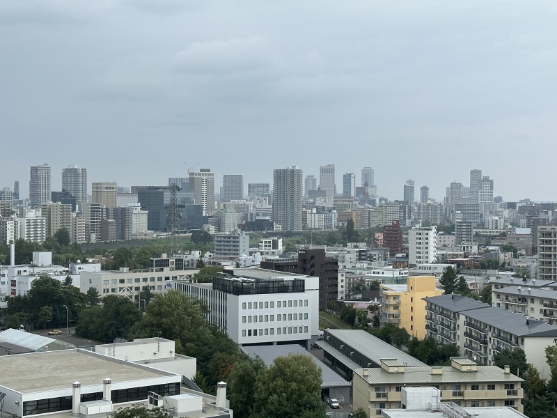 最上階からの景色をいつでも見られます