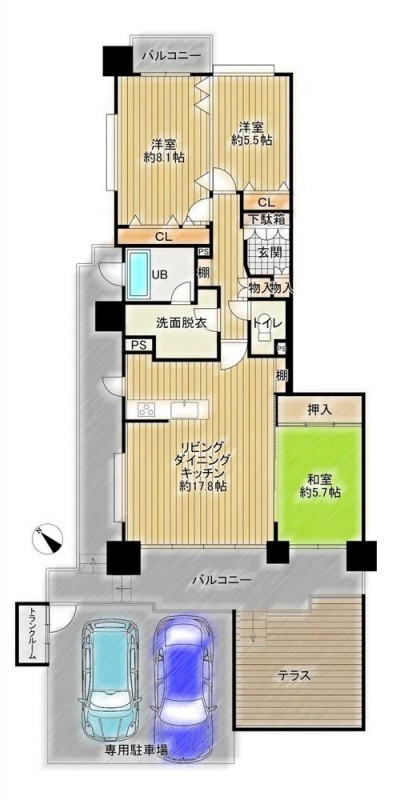 【現況】間取図