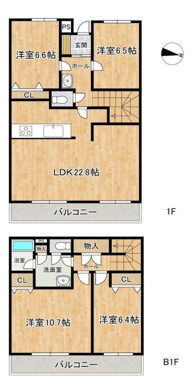 【間取図】