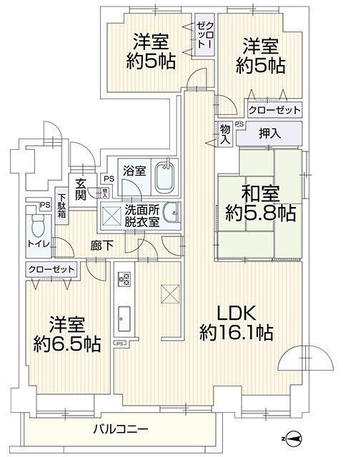 【間取図】