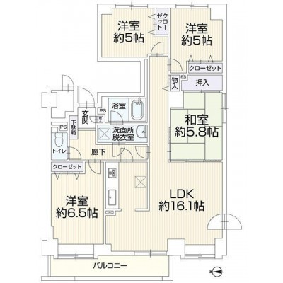 【間取図】