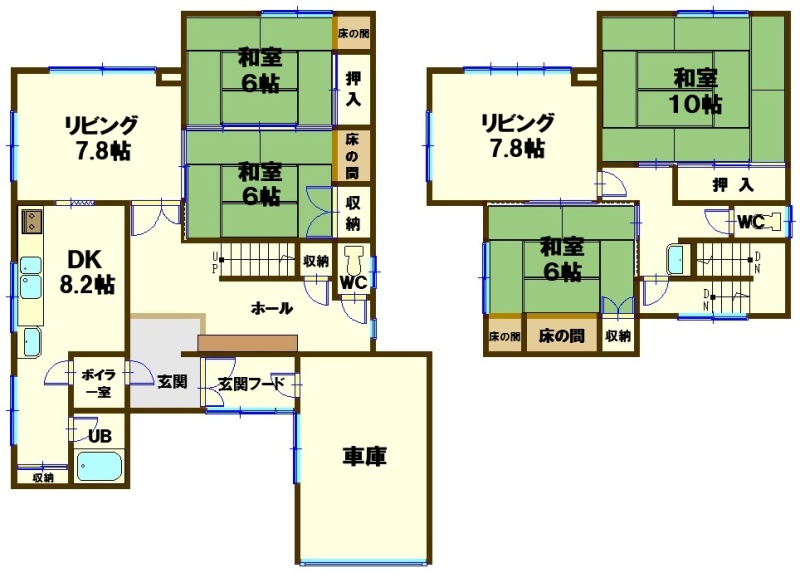 間取図！