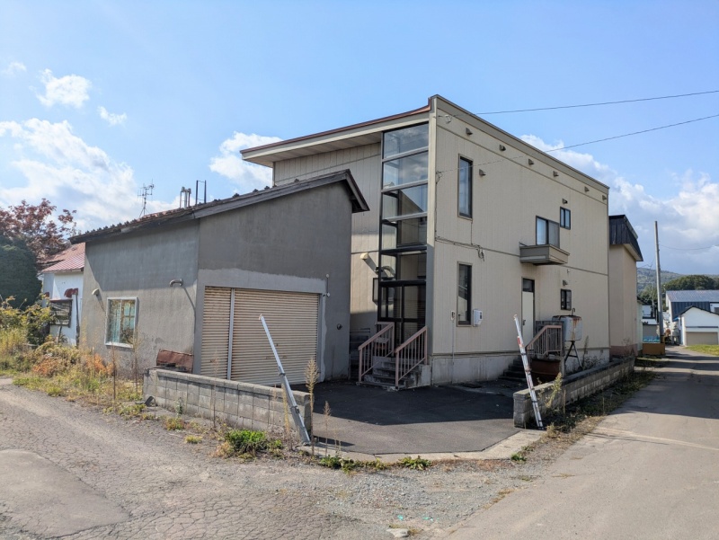 古家付売土地　余市町港町