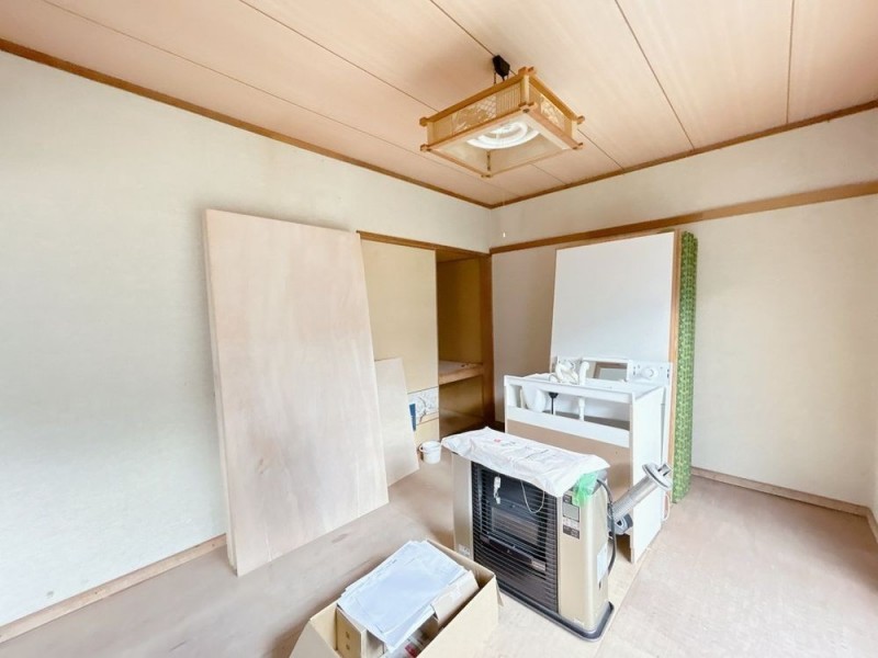 【リフォーム中＿１階南側和室約6.0帖】クロス張替、畳表替え…