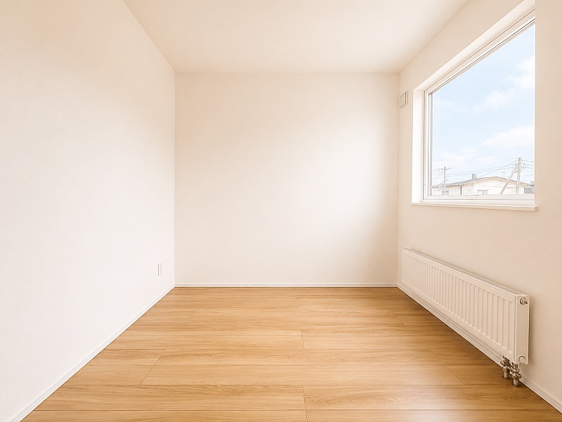 各居室の広さもすごしやすい間取りにて建築致しました。
