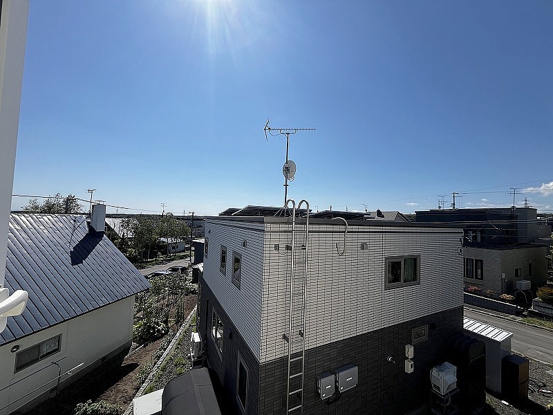 2階からの景色