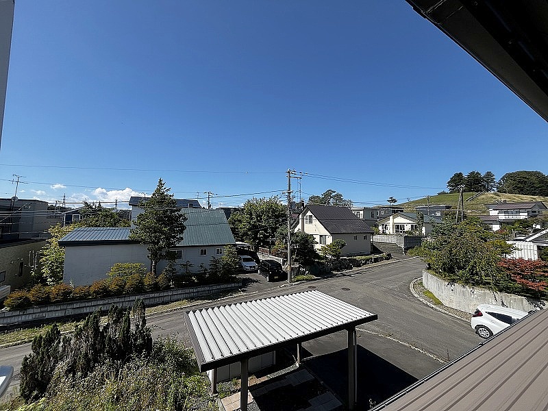 2階からの景色