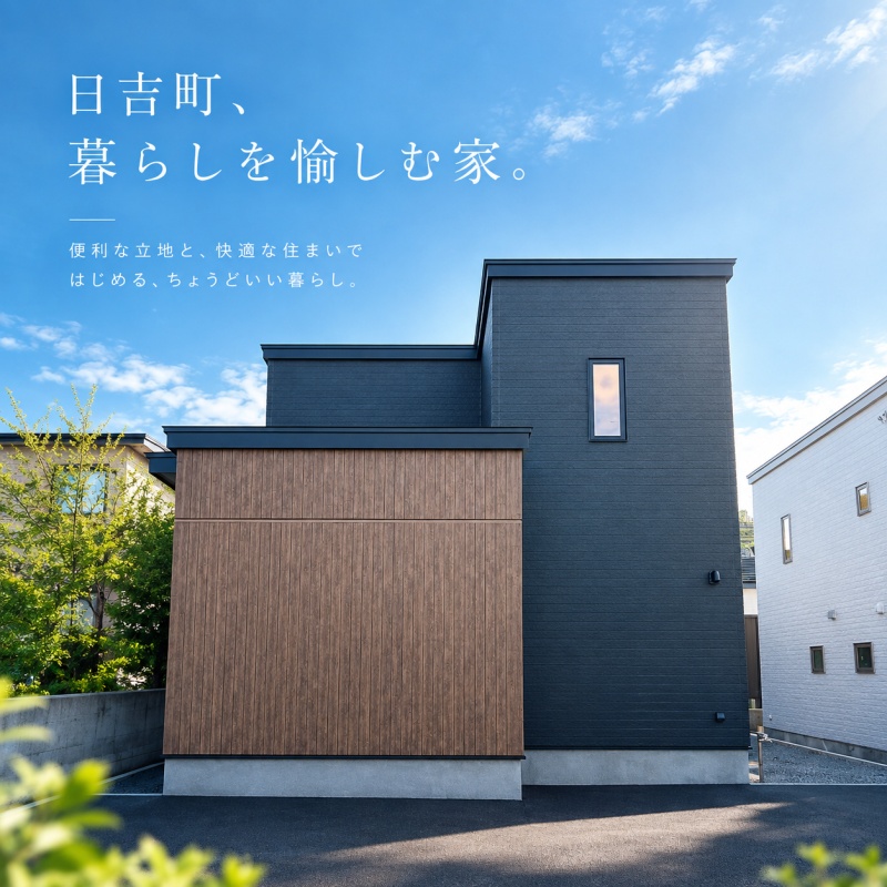 日吉町3丁目、暮らしを愉しむ家
