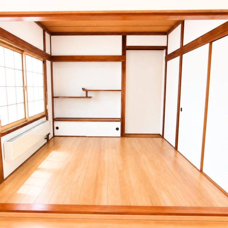 リビングとの扉を無くし、フリースペースとしてもご活用いただける部屋になっています。