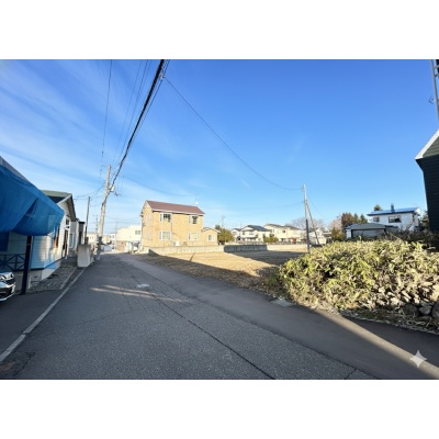 解体後のイメージ写真です。現況の敷地と道路との高低差により、解体後も法面等が残る可能性がございます。