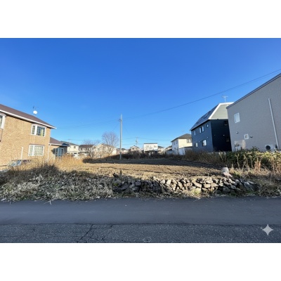 解体後のイメージ写真です。現況の敷地と道路との高低差により、解体後も法面等が残る可能性がございます。