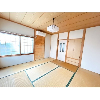 【期間限定現況販売】1階東側にある6畳の和室です。冬場でも冷…