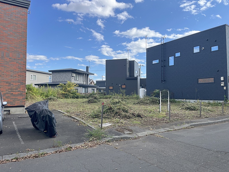 広い土地ですので様々な建物プランに対応できます。