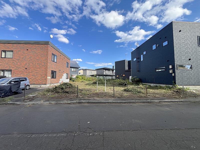 広い土地ですので様々な建物プランに対応できます。