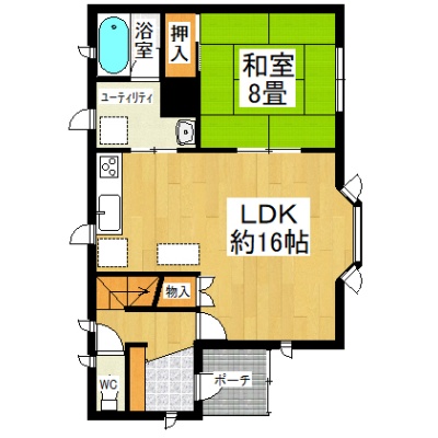 １階間取図※現況優先