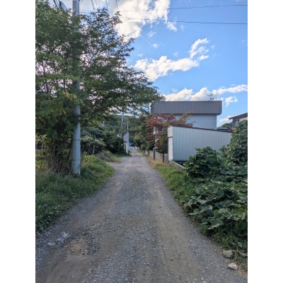 前面道路