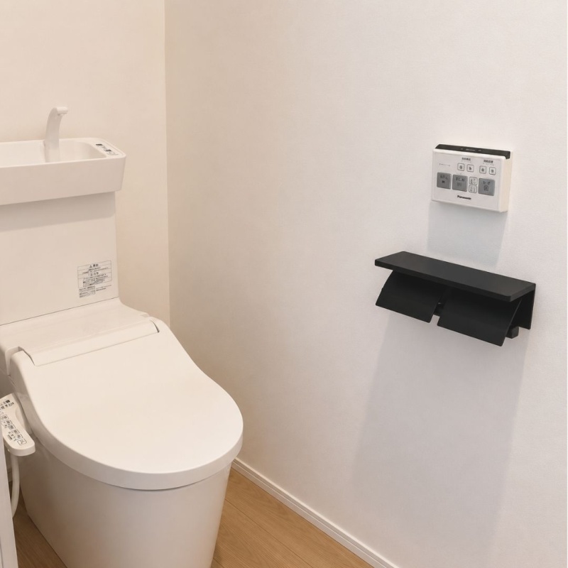 2階にもトイレ完備しています。