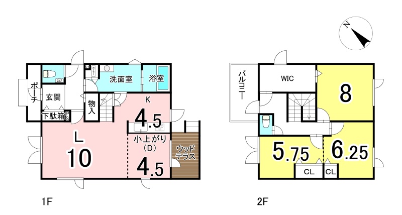 2LDKから3LDKへ間取り変更可能！