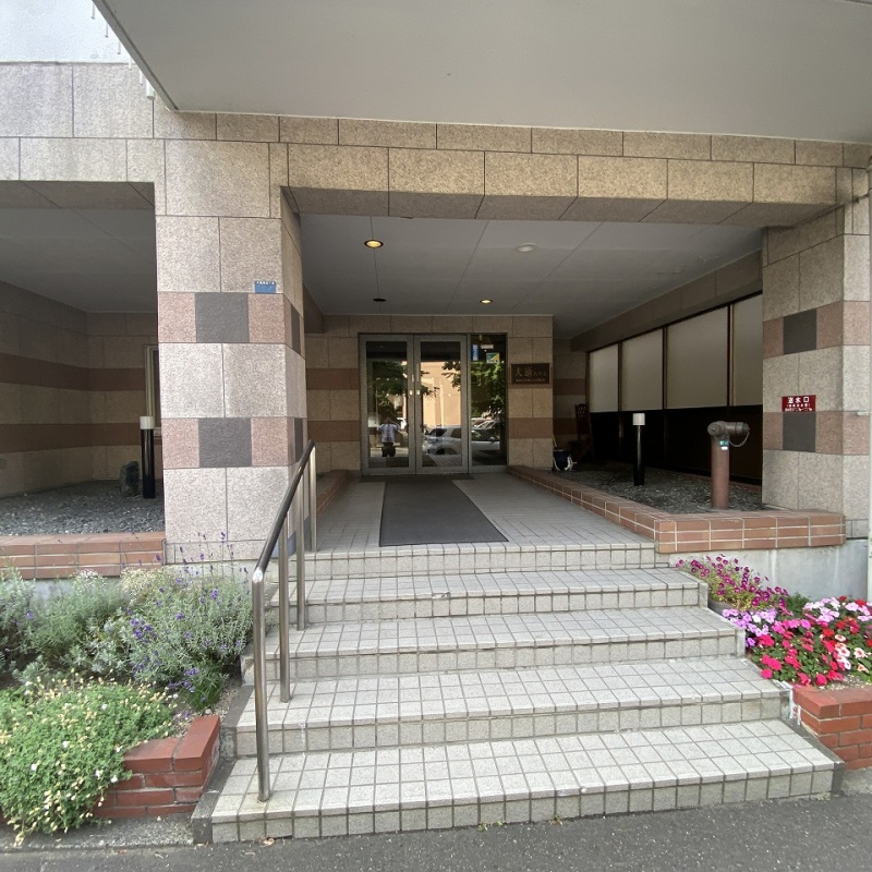マンション入口