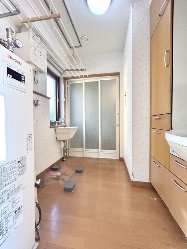 【現況】洗面室です。