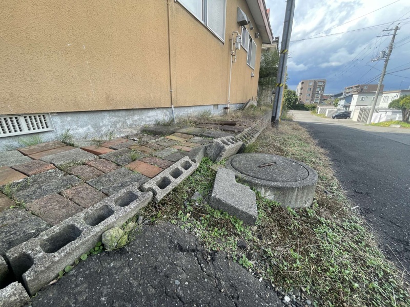 千歳市信濃2丁目 解体更地渡し売土地