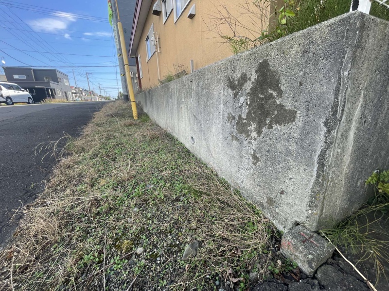 千歳市信濃2丁目 解体更地渡し売土地