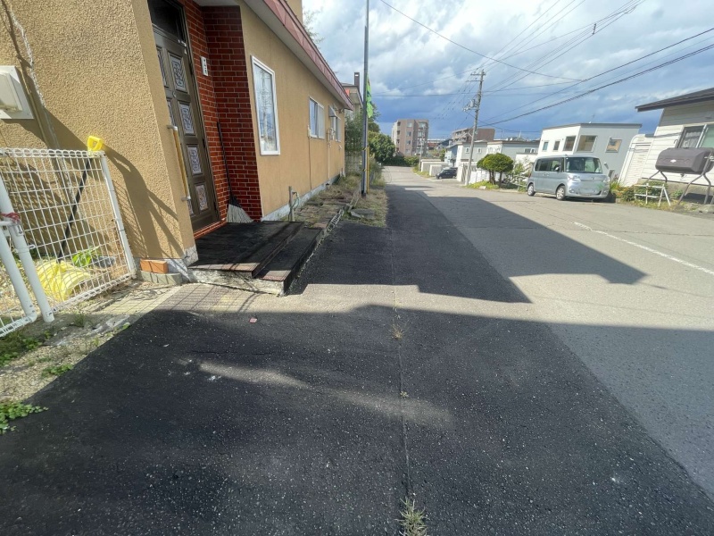 千歳市信濃2丁目 解体更地渡し売土地