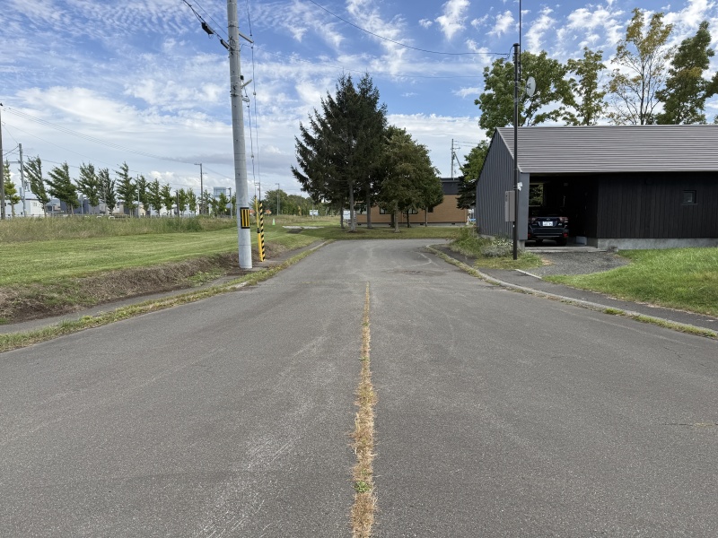 前面道路